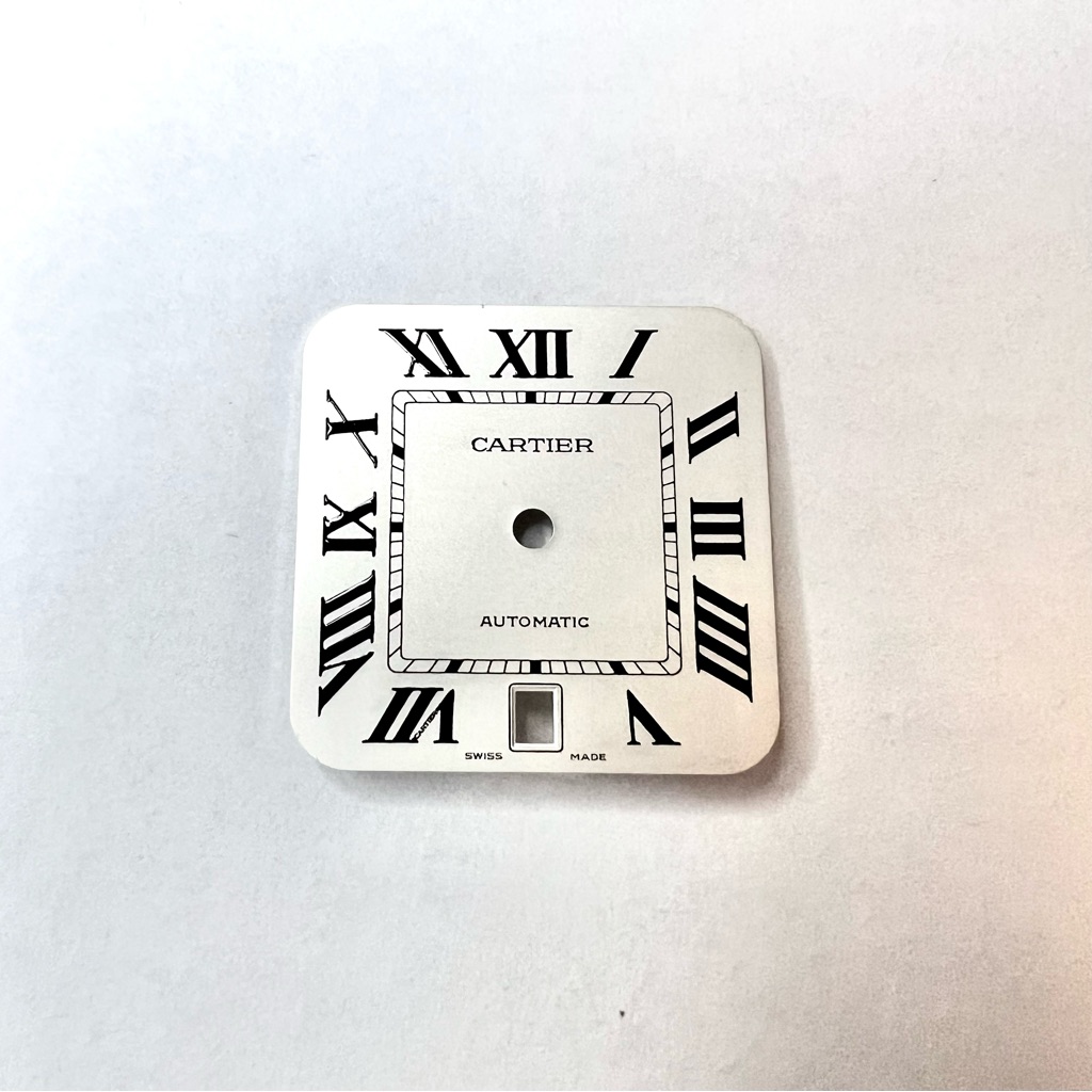 Cartier Santos Automatic Silver Dial 2620x2620mm Cartier Santos Automatic Silver Dial 2620x2620mm